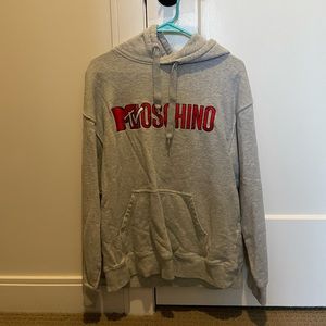 Moschino x H&M grey hoodie
